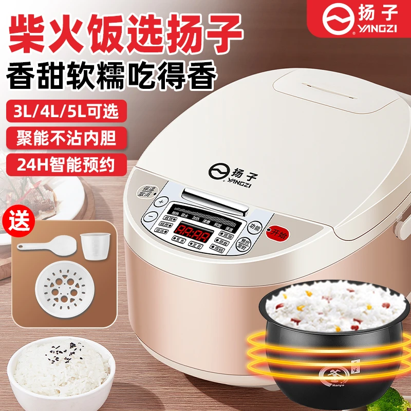 扬子智能多功能小型2-8人大容量锅预约家用蒸煮锅煮粥