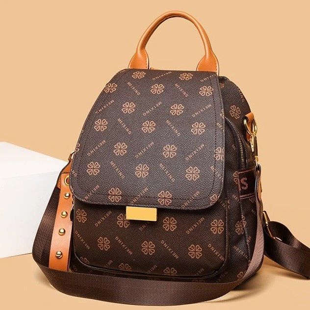 【上宽19*下宽26*厚14*高28】【赠单肩带】双肩背包百搭休闲8031