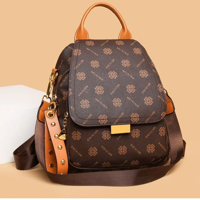 【上宽19*下宽26*厚14*高28】【赠单肩带】双肩背包百搭休闲8031