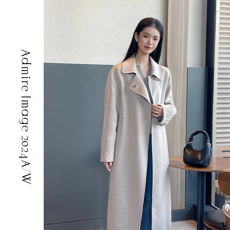 Admire Image/慕影牛角扣大衣