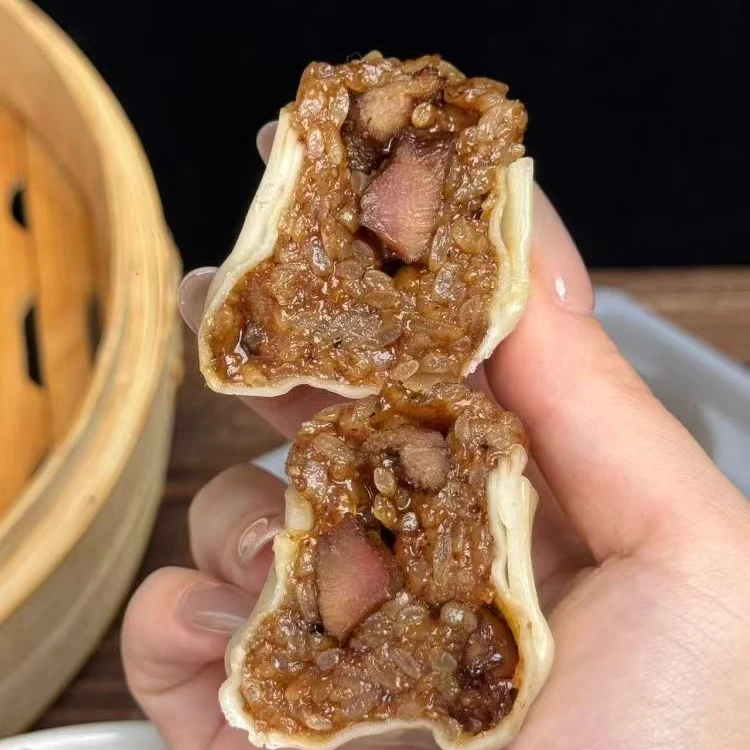 【头笼记】黑椒牛肉粒烧麦糯米烧麦早餐半成品儿童即营养软糯皮薄