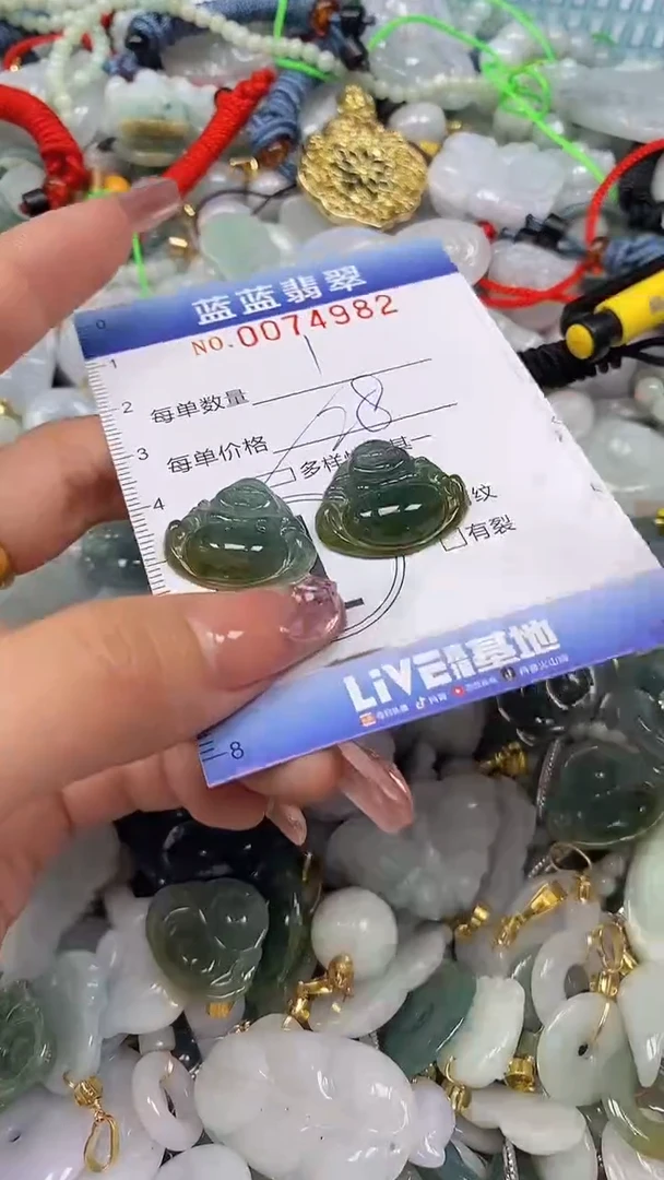 【闪购商品】翡翠颈饰未镶嵌闪购0074982多样性发其一