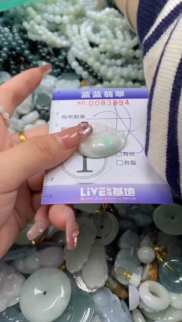 【闪购商品】翡翠颈饰未镶嵌闪购0083894