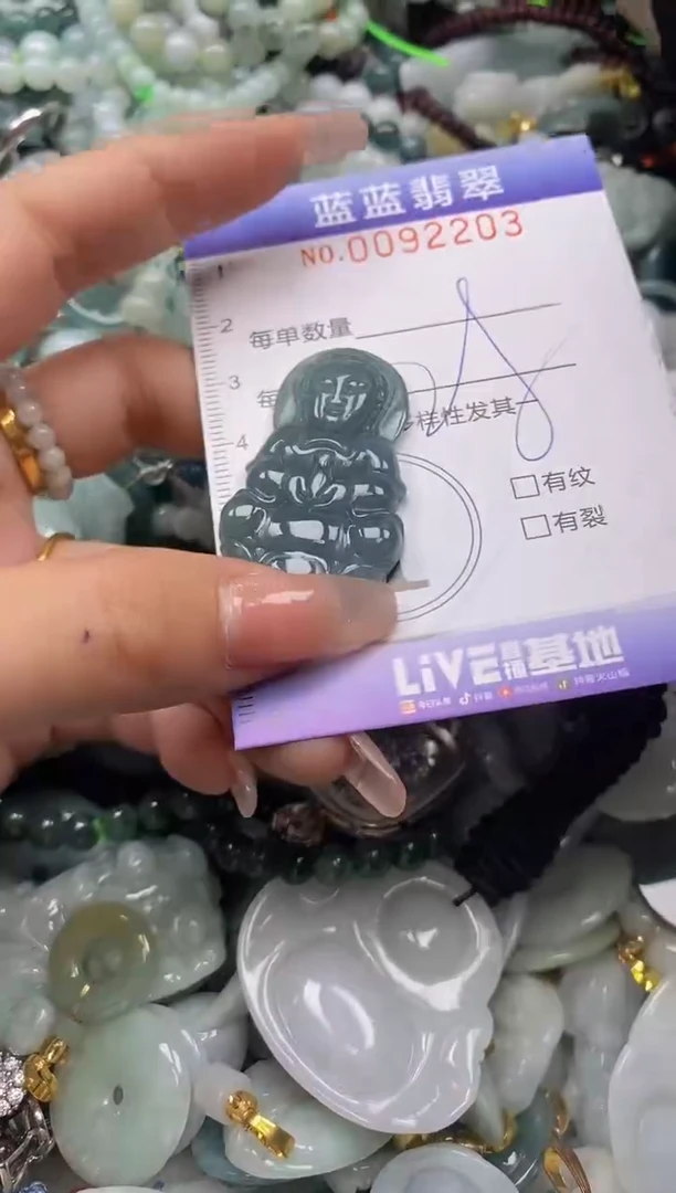 【闪购商品】翡翠颈饰未镶嵌闪购0092203