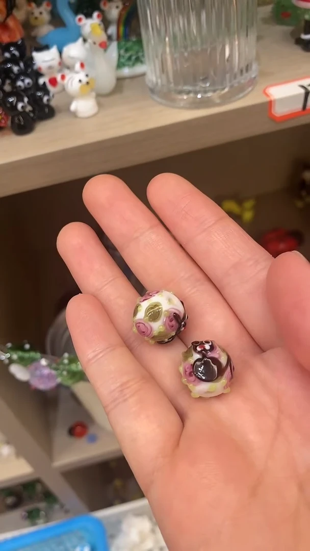 【闪购商品】瓷摆件2个珠子448