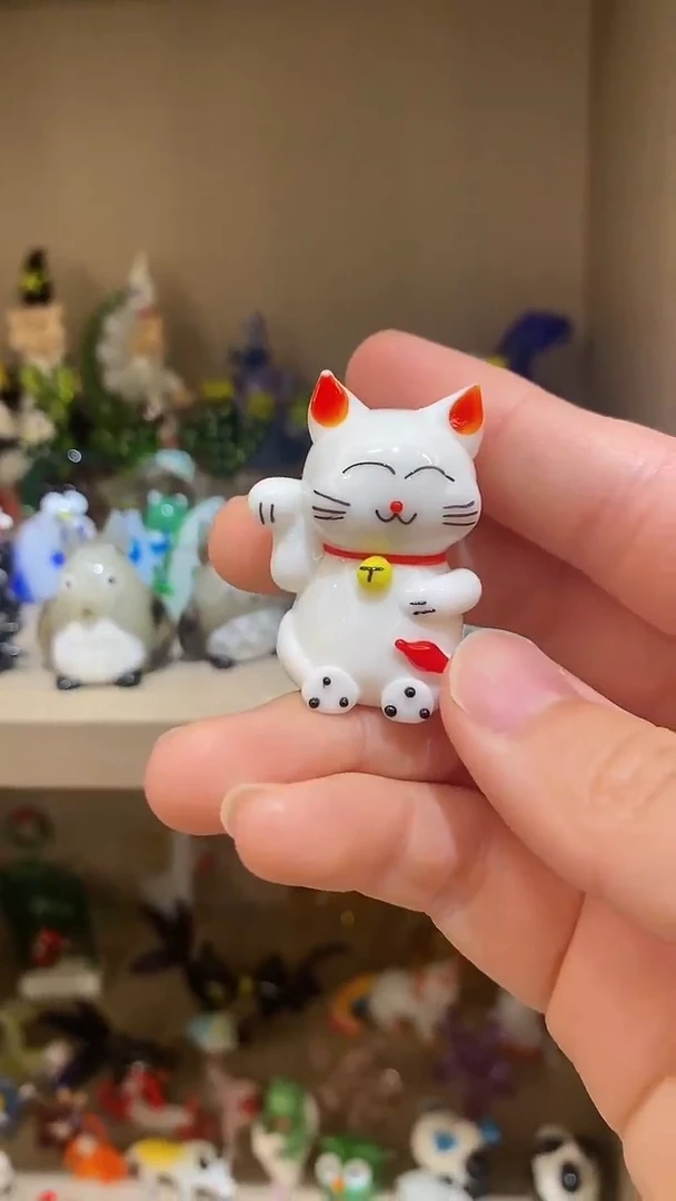 【闪购商品】瓷摆件招财小猫670