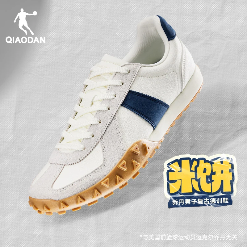 米饼中国乔丹休闲鞋男2025秋冬透气防滑德训鞋复古低帮经典鞋