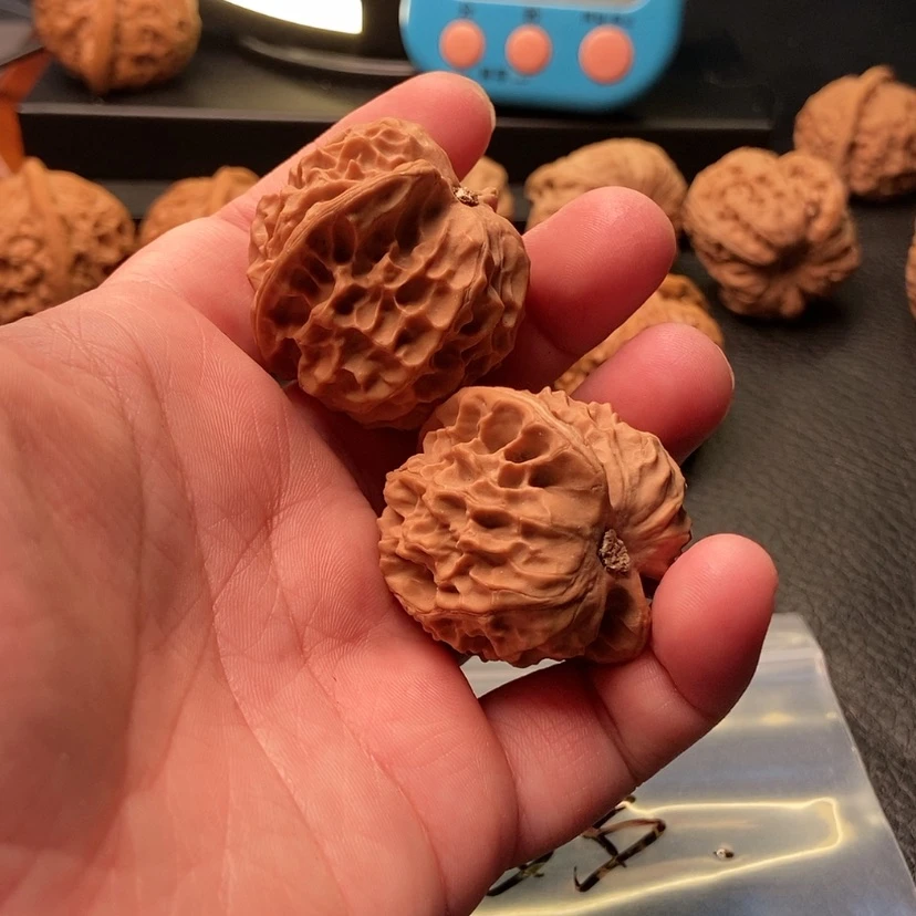 【闪购商品】桃核吊坠肉***生龙鳞纹