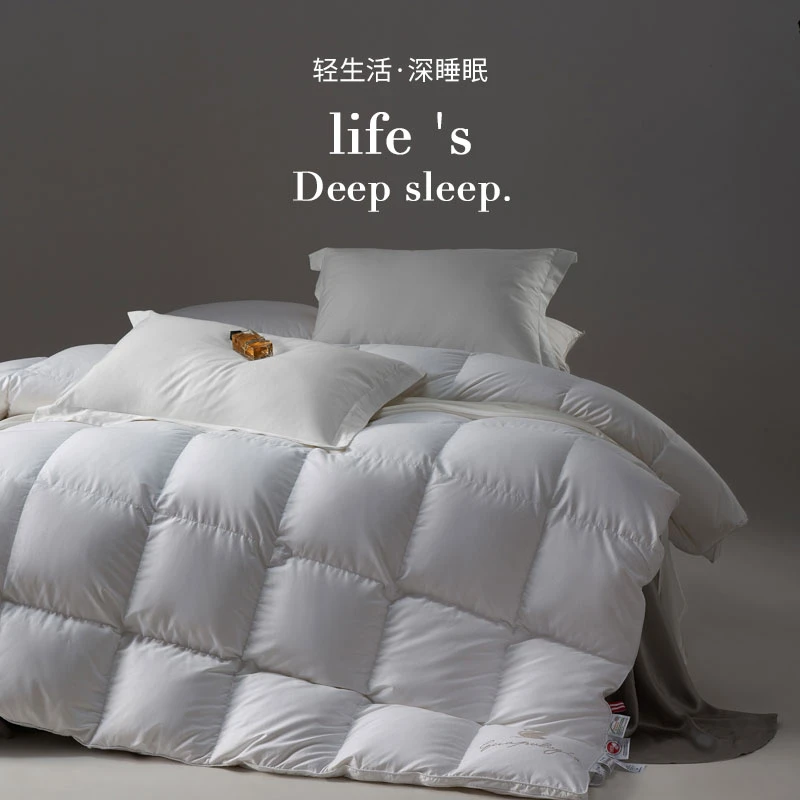 DANNIJO 匈牙利95%白天鹅羽毛绒被 （送手提皮袋）200x230cm