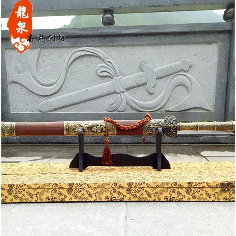 龙泉刀剑架剑托剑座装饰刀架座架笛子架箫架戒尺架武器架兵器架子