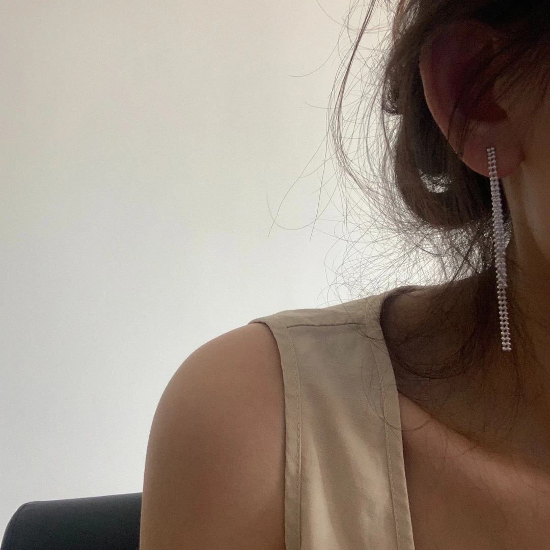 925银耳饰 韩国Room东大门简约修饰设计耳钉