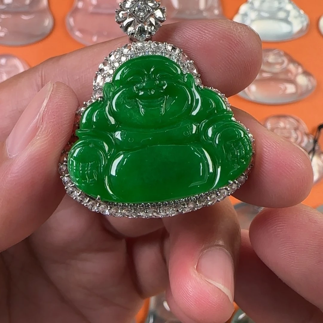 定制翡翠未镶嵌天然