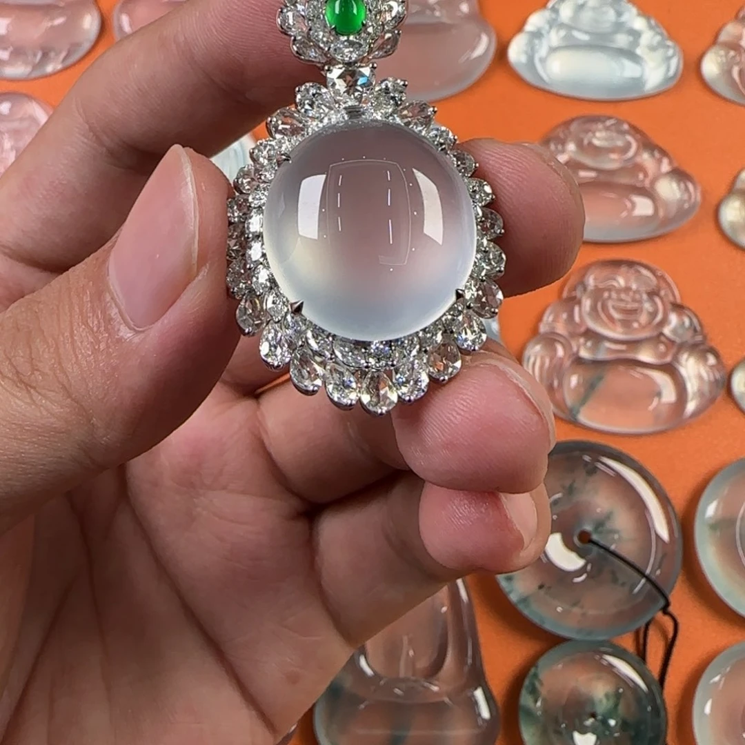 定制翡翠未镶嵌天然