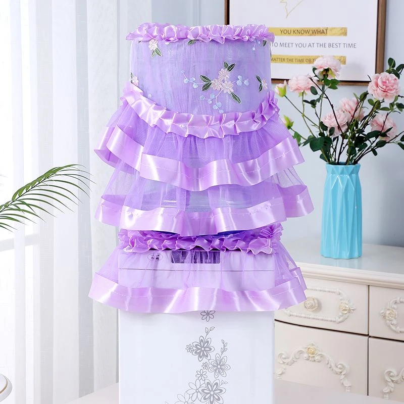 饮水机防尘罩家用蕾丝布艺现代简约大桶遮尘罩遮尘罩套罩防油防尘