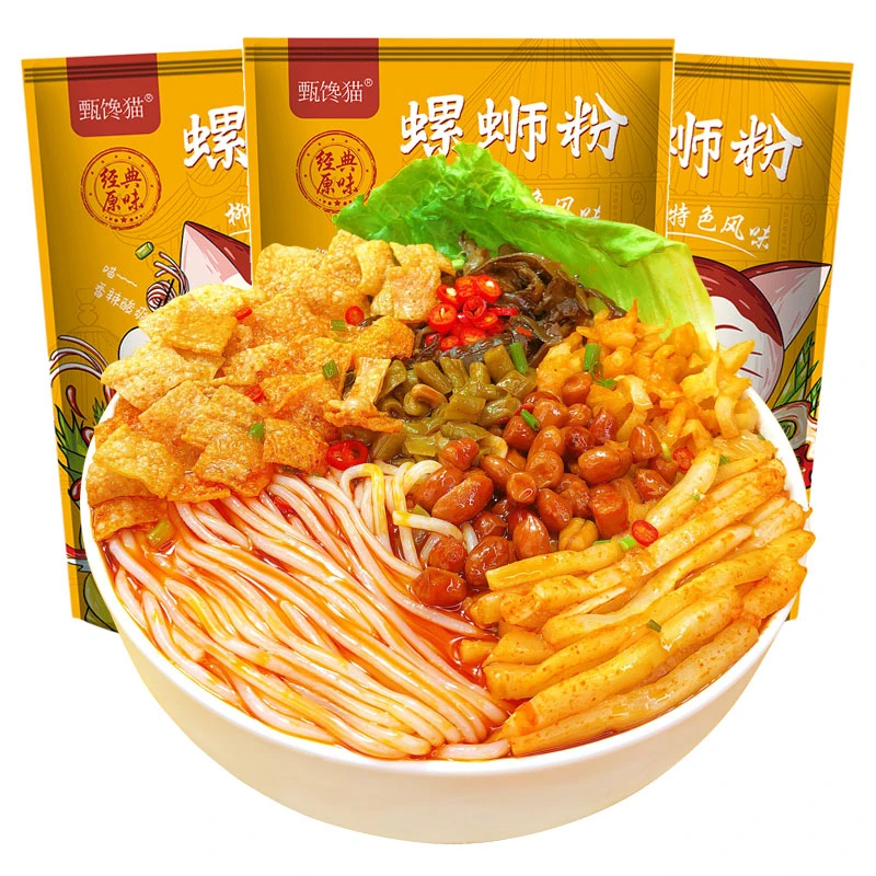 【浓汤原味】螺蛳粉原味广西米粉香辣酸爽嗦粉300g*5袋水煮宿舍网红