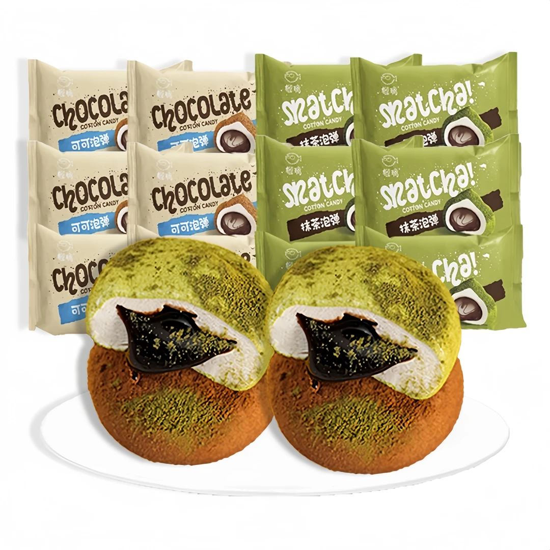 抹茶可可泡弹夹心爆浆巧克力办公室学生宿舍休闲小零食小甜点