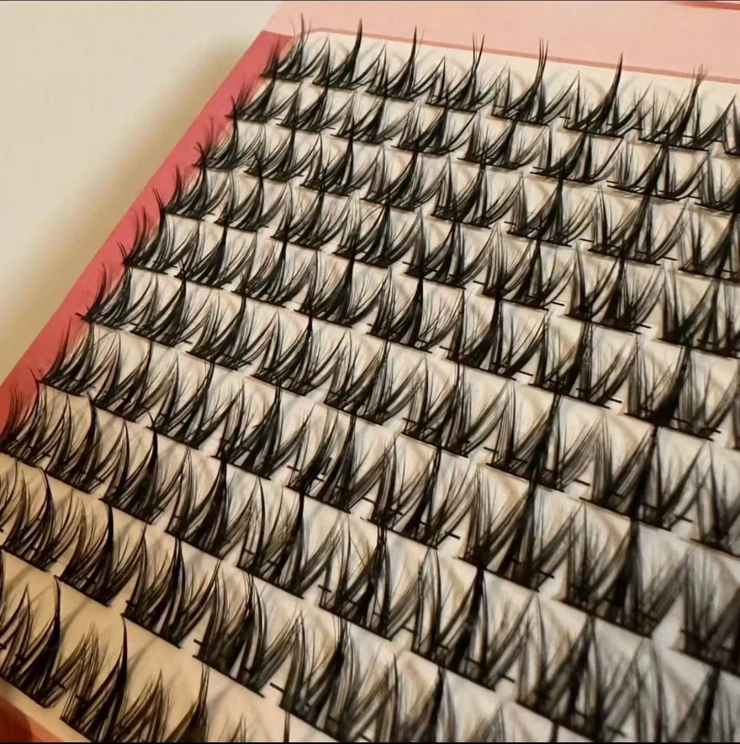 大容量自然系假睫毛狗狗眼睫毛仿真三部曲免胶水新手纯野妆轻欧感