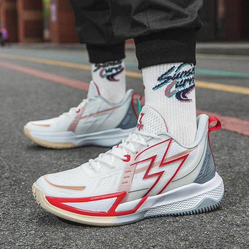 BIG3 4.0篮球鞋男青少年会响运动鞋专业实战透气防滑耐磨球鞋学生