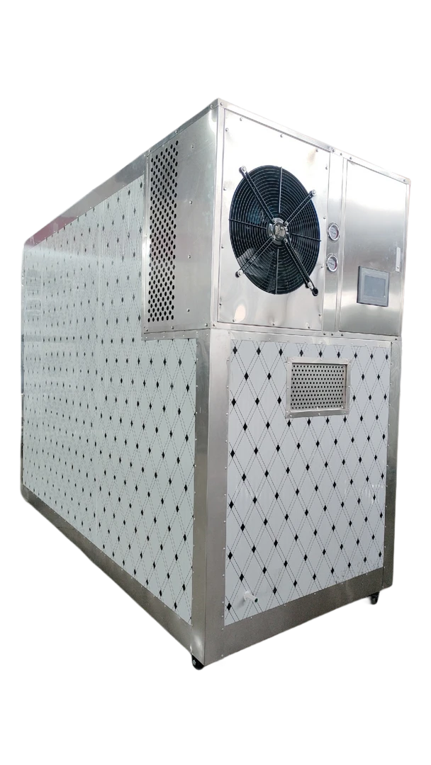 小型家用空气能烘干机，220V家用，可装300-900斤物料，一小时3度电