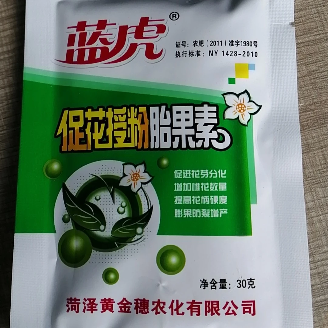 促花授粉胎果素盆栽不开花提前喷洒主杆枝条