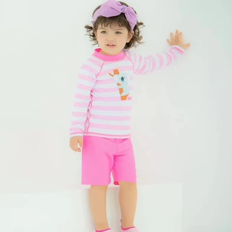 bay·b【女宝】bay.b（印花微瑕）儿童泳衣防晒抗氯高弹透气速干RGS-38