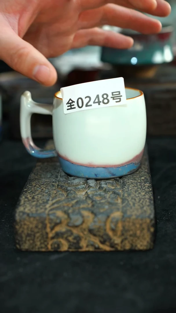 【闪购商品】原产地原矿钧汝瓷杯壶248