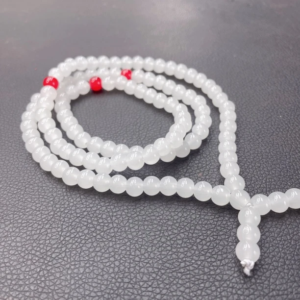 非金属树脂项链 【甄选品质】项链 317多圈情侣手串男108颗佛珠手串