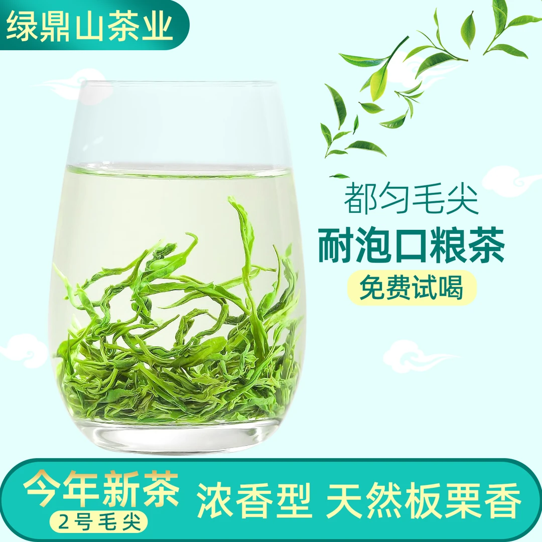 2号正宗都匀毛尖绿茶2024新茶特级明前浓香型高山云雾茶叶袋装