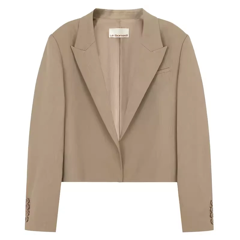 Le Samedi｜塞班假日系列 南法原野 法式度假西装外套