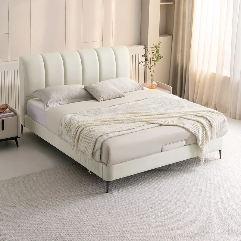 顾家家居KUKAHOME科技布双人床主次卧室布艺软床双人大床DS9021B