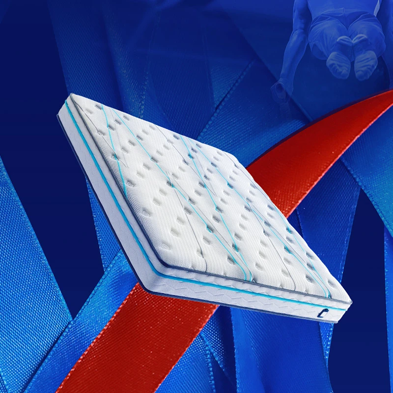 顾家家居KUKAHOME乳胶亚运独立静音弹簧席梦思加厚M0099A