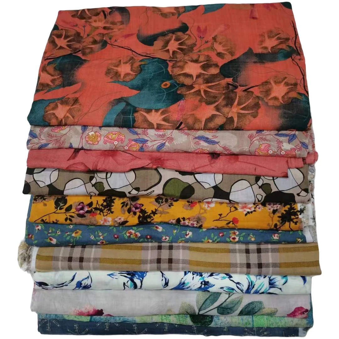 棉布，棉麻布头论斤卖