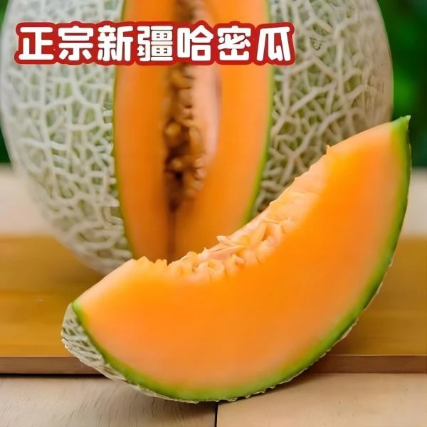 正宗新疆吐鲁番哈蜜瓜西州蜜25号应季水果新鲜5-6斤中秋礼盒包邮