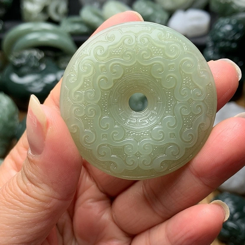 【闪购商品】和田玉挂件未镶嵌川**远