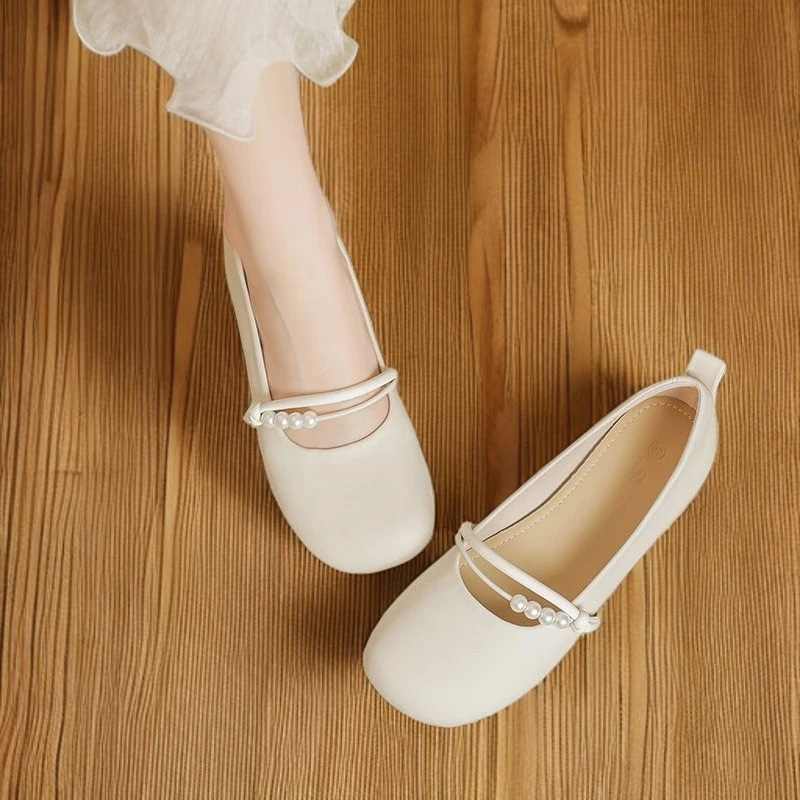 玛丽珍单鞋百搭软底新款百搭女鞋子夏季配裙子女士爆款女单鞋女款