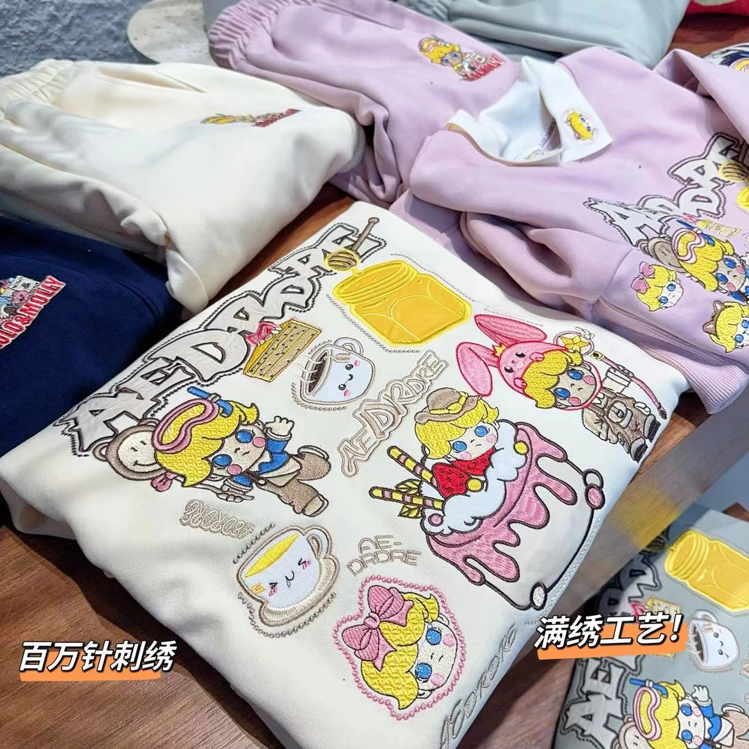 王炸款 全刺绣 155万针刺绣 满绣卫衣套餐 LOLO&MOLLY 8887