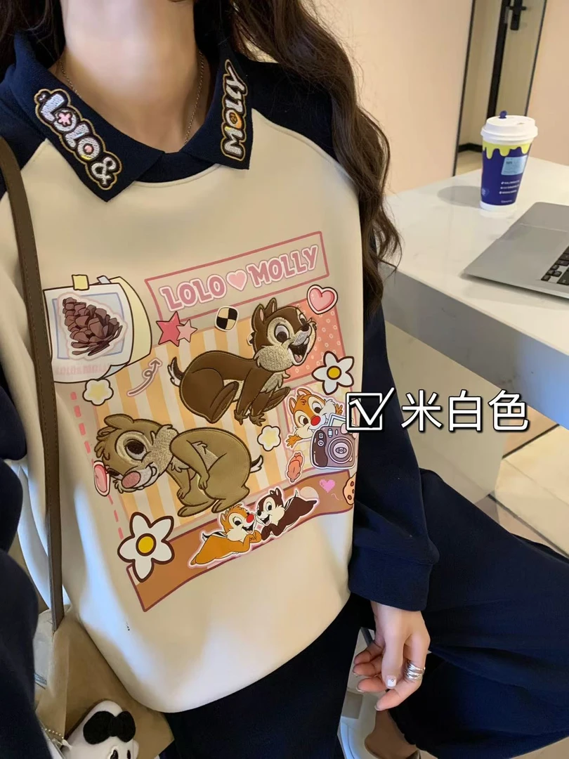 加绒上海新订单 翻领卫衣+卫裤 防风面料9046