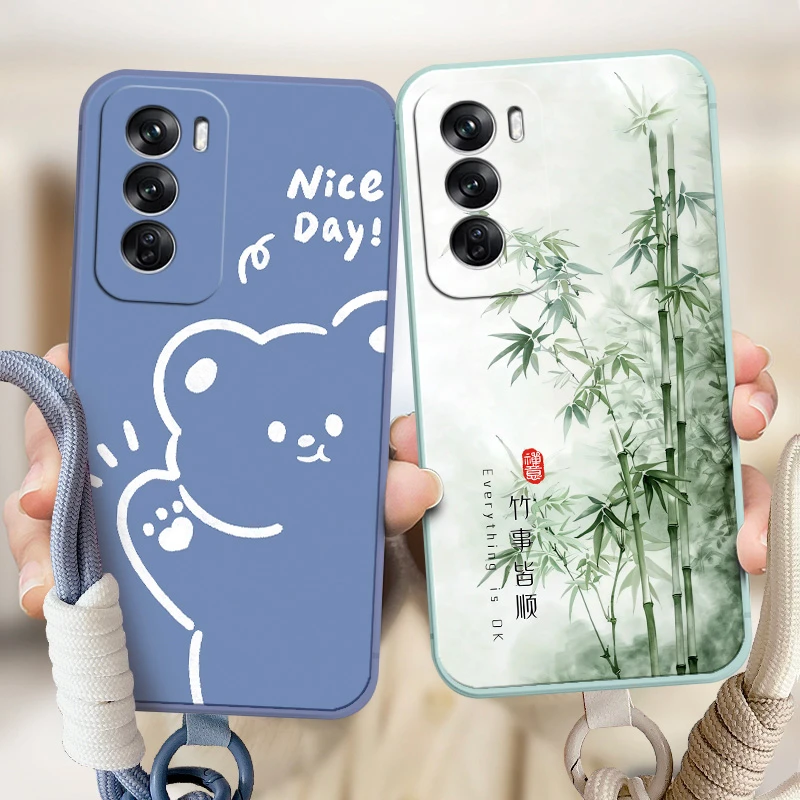 适用opporeno12手机壳PJV110卡通ronel2可爱Rneo12。潮男女Ren012