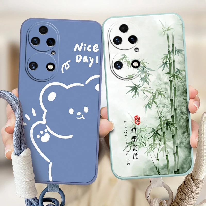 适用华为p50手机壳化为p50可爱P5o卡通ABR-AL00软硅胶hwp五零男女