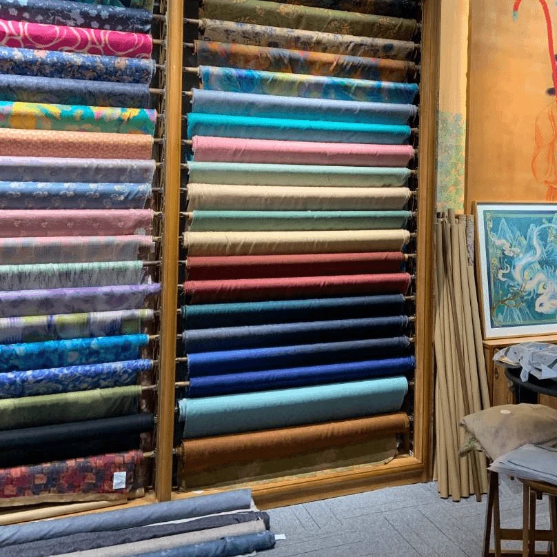 （蚕自然草本丝绸链接） 丝绸布料面料连衣裙旗袍套装上衣裤子