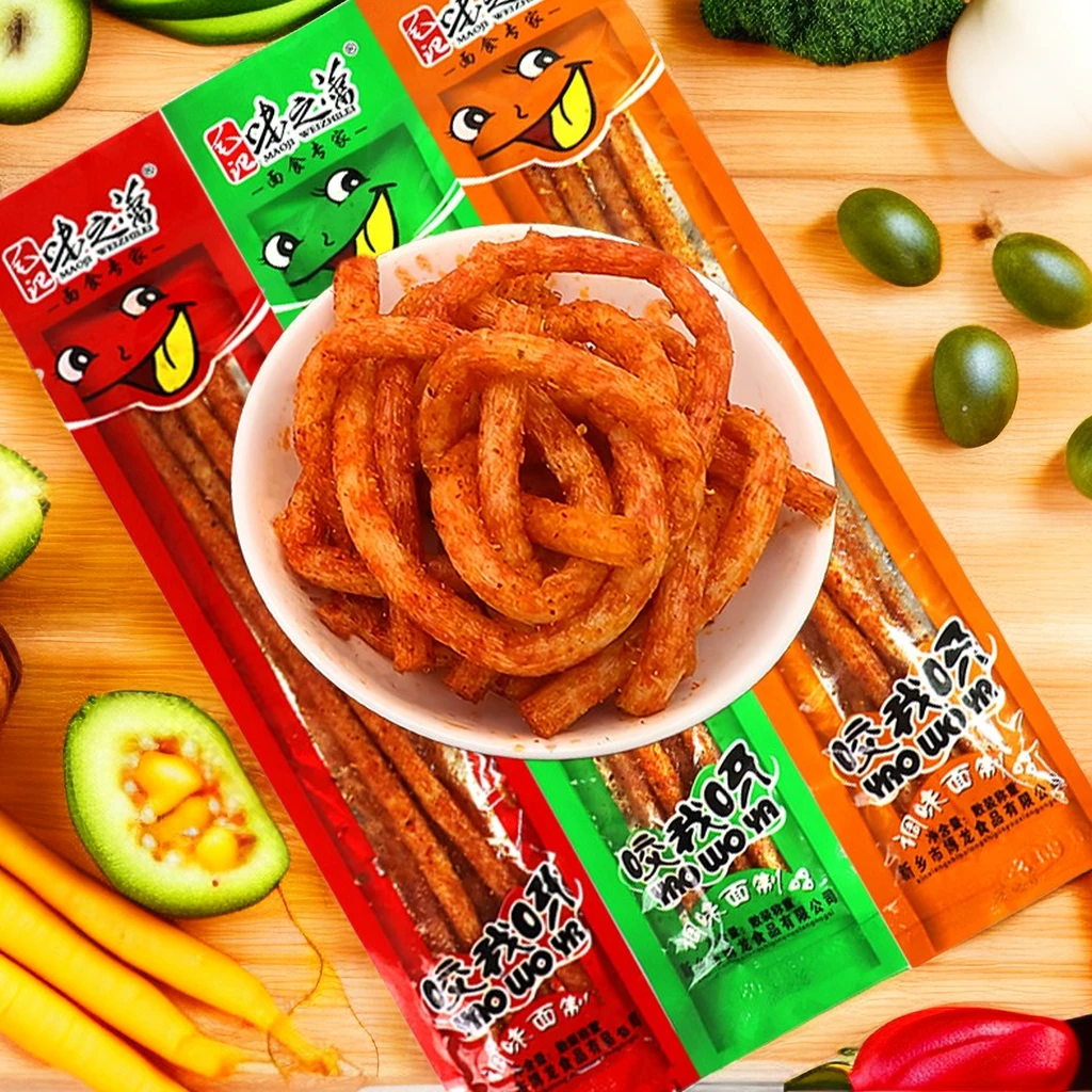 【直播拆】童年经典味道咬我呀辣条