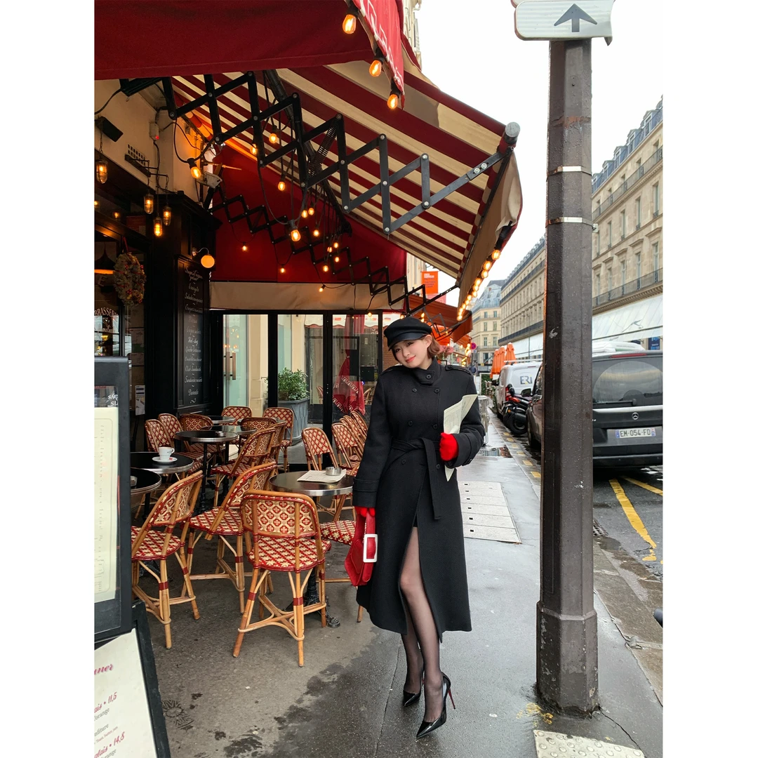 长期主义!!!【三季羽绒大衣!!·“左岸大衣”】双排扣Z244YS0016