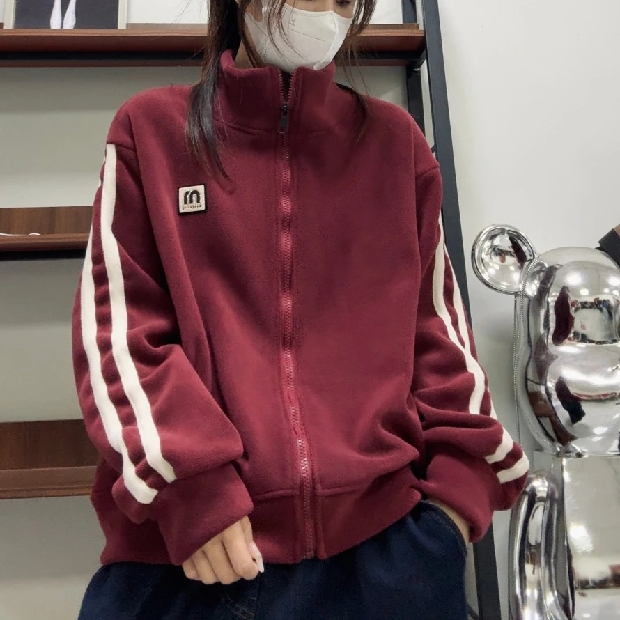 8265厚款宽松休闲百搭奥粒绒外套