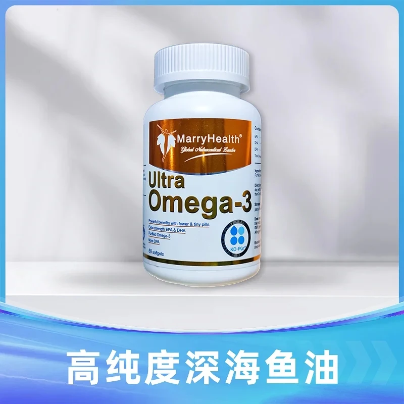超纯深海鱼油OMG3  60粒/瓶