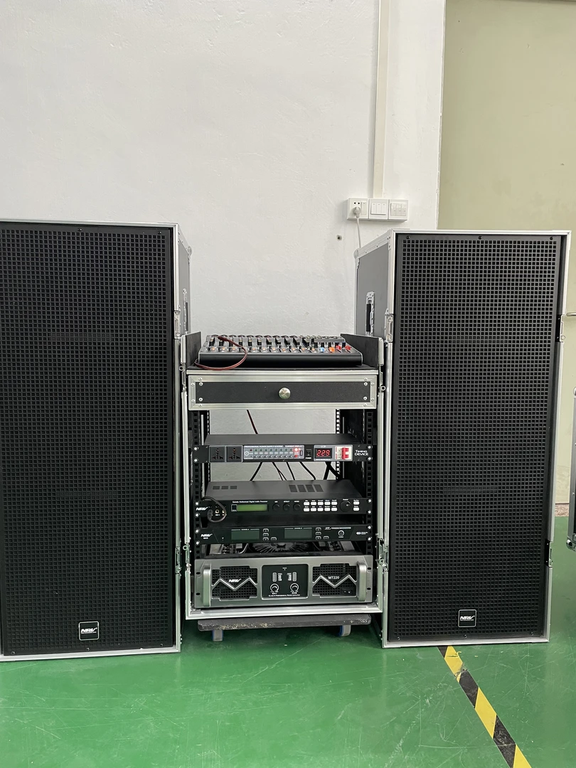 NRV 专业双15航空箱体音响套装户外舞台演出婚庆大功率超远程音箱