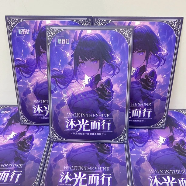 糖【叠叠乐】《沐光而行》新野社二创A6镶嵌系列胶片卡牌盲盒（代拆）