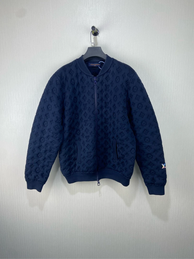 99新 LouisVuitton/路易威登 男/XXL码/浮雕满印飞行夹克/SN4953