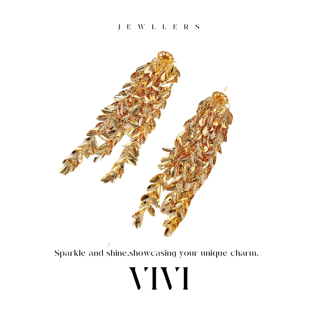 铜合金耳饰 外贸高品耳饰E9453