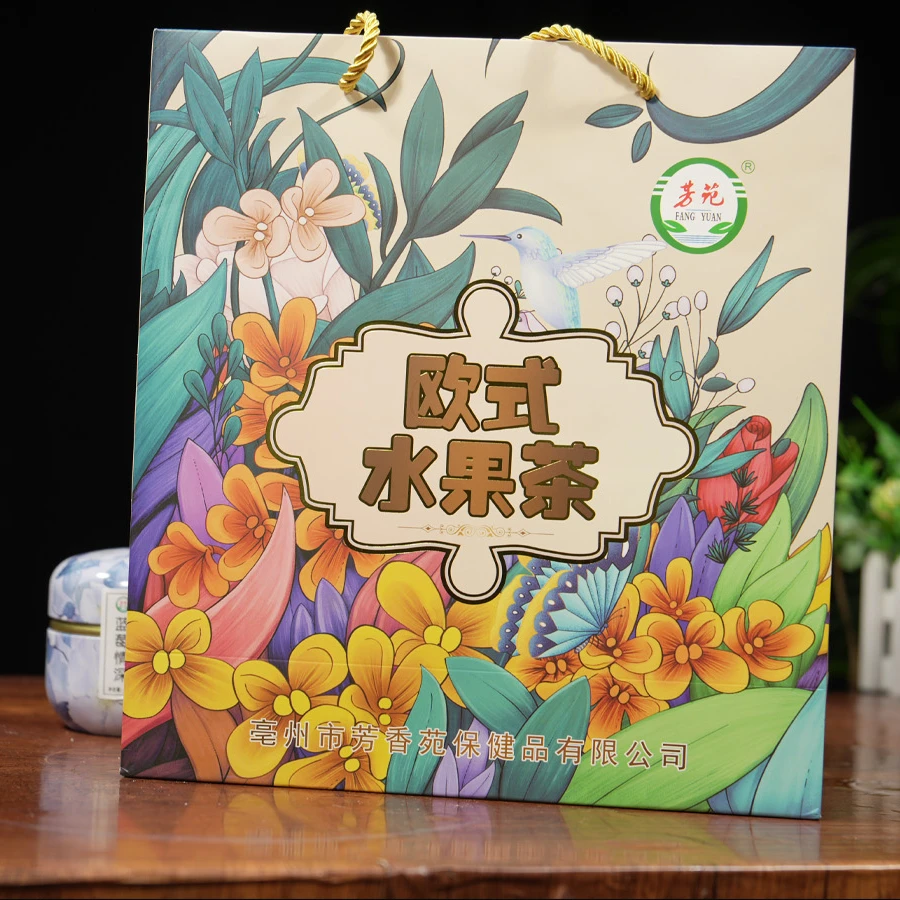 欧式水果茶送礼高档果茶花果茶节日礼送人套装组合礼盒装