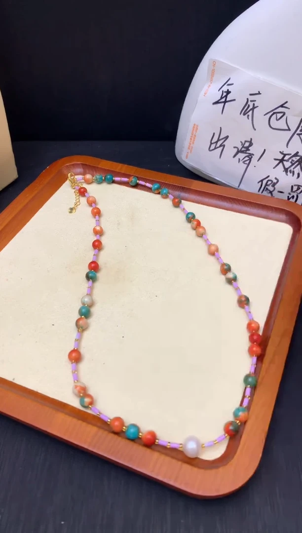 【闪购商品】淡水珍珠颈饰未镶嵌项链